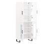 Visoki ormarić, bijela, 69,5x34x180 cm, kompozitno drvo thumbnail 4