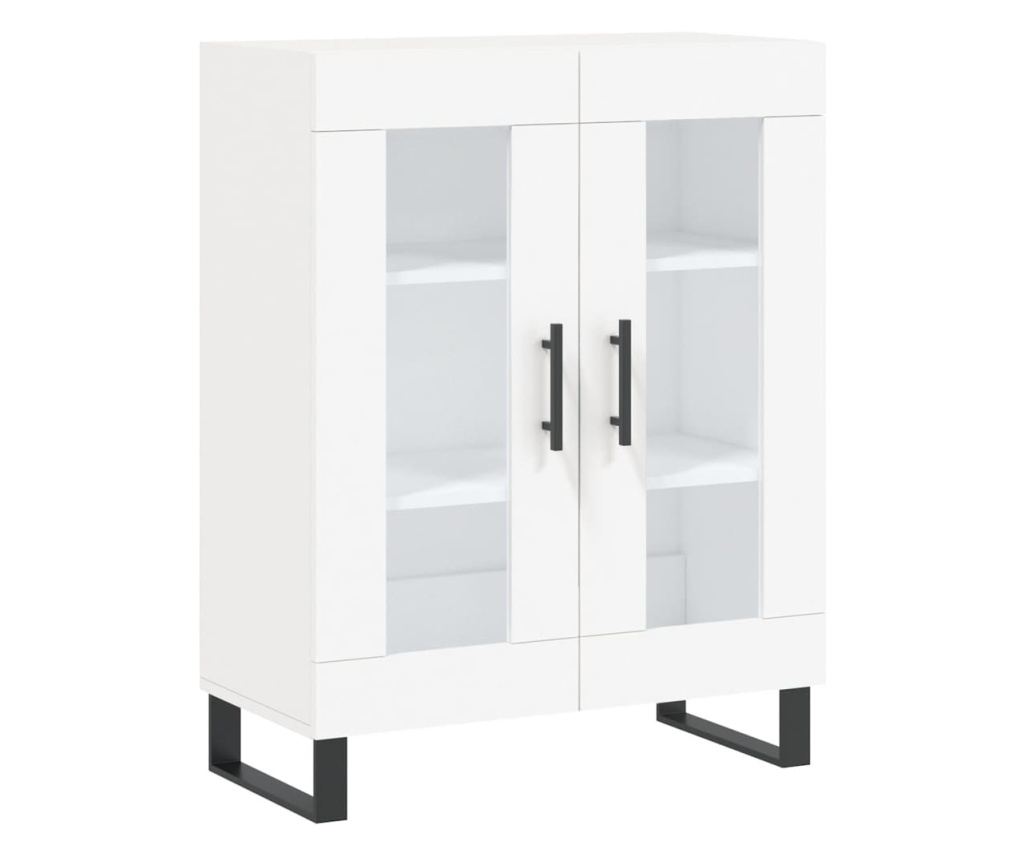 Visoki ormarić, bijela, 69,5x34x180 cm, kompozitno drvo - 7