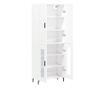 Visoki ormar, bijeli, 69,5x34x180 cm, kompozitno drvo thumbnail 4