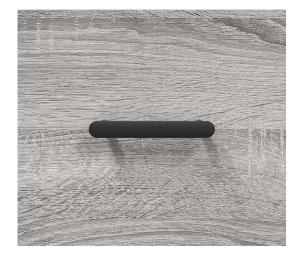 Visoki ormarić, sonoma siva, 34,5x34x180 cm, konstruirano drvo - 9