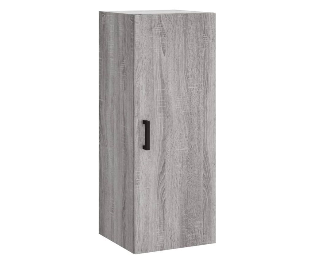 Visoki ormar, sonoma siva, 34,5x34x180 cm, konstruirano drvo - 7