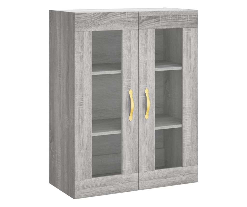 Visoka ormar, siva sonoma, 69,5x34x180 cm, kompozitno drvo - 5