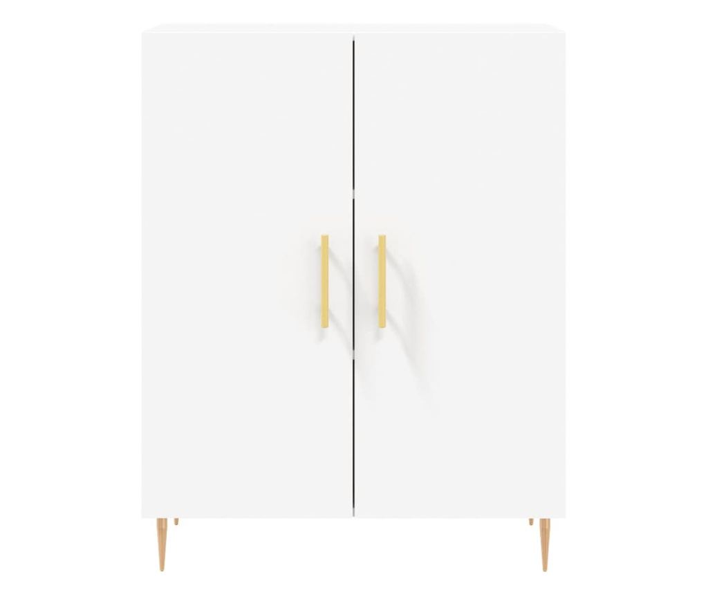 Visoka ormar, bijela, 69,5x34x180 cm, kompozitno drvo - 8
