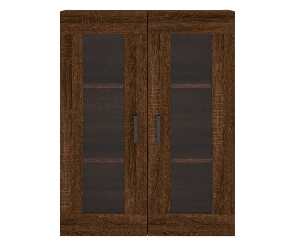 Visoka ormar, smeđi hrast, 69,5x34x180 cm, kompozitno drvo - 6