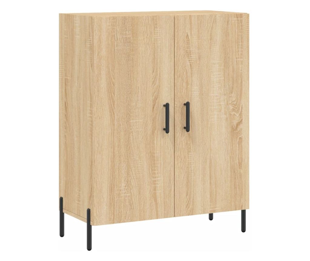 Visoka ormar, hrast sonoma, 69,5x34x180 cm, kompozitno drvo - 7