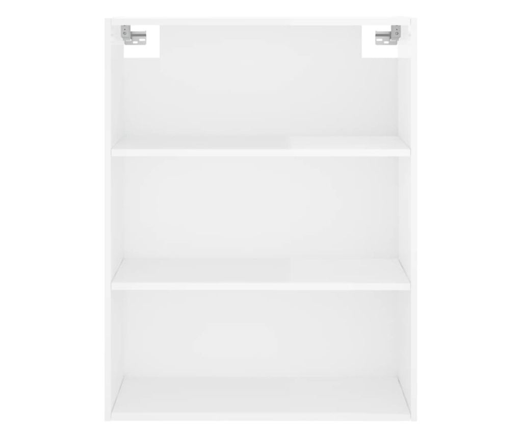 Visoka ormar, bijela visokog sjaja, 69,5x34x180 cm, kompozitno drvo - 6