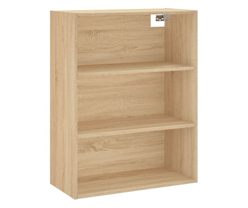Visoka ormar, hrast sonoma, 69,5x34x180 cm, kompozitno drvo - 5