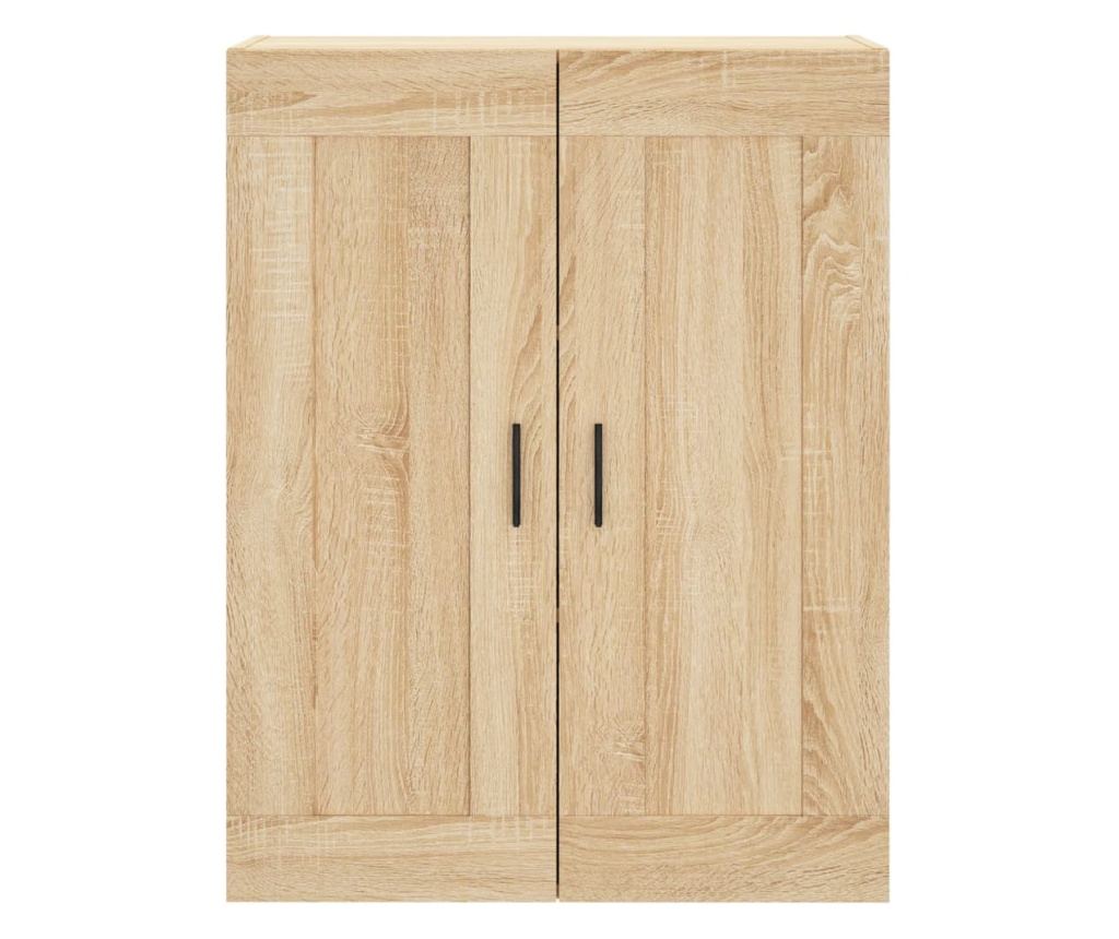 Visoki ormarić, sonoma hrast, 69,5x34x180 cm, kompozitno drvo - 6