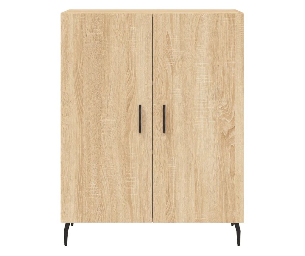 Visoki ormarić, sonoma hrast, 69,5x34x180 cm, kompozitno drvo - 8