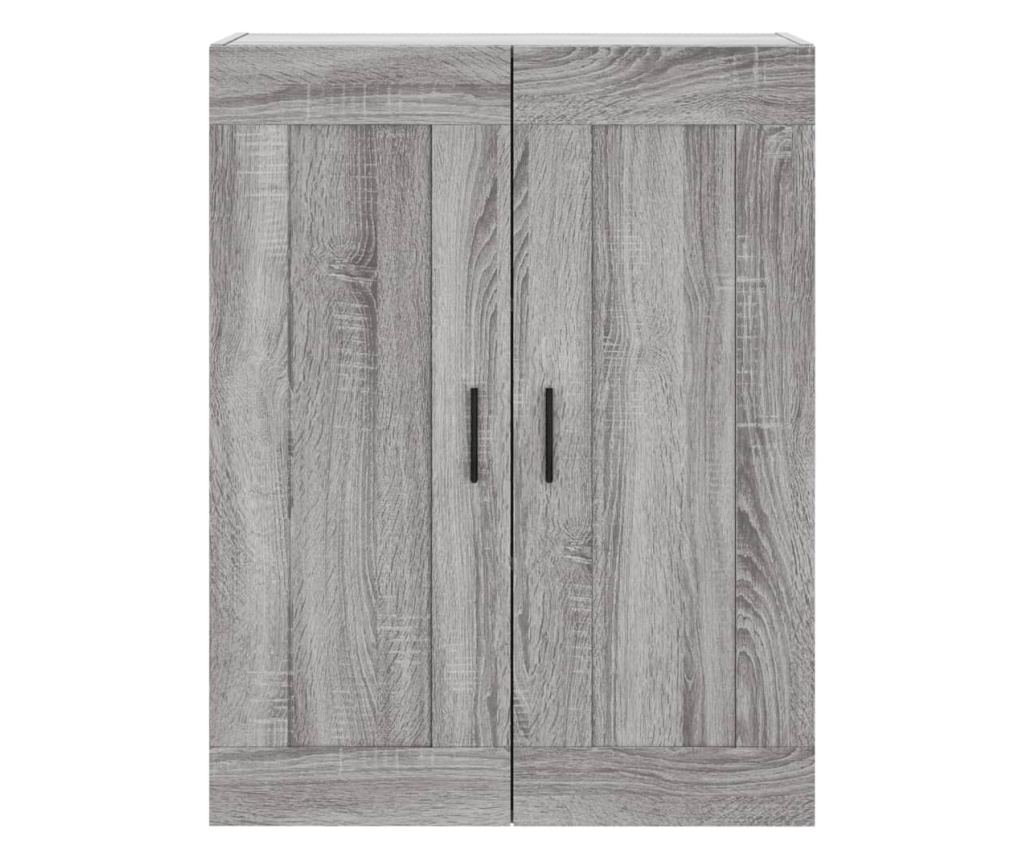 Visoki ormarić, sonoma hrast, 69,5x34x180 cm, konstruirano drvo - 6