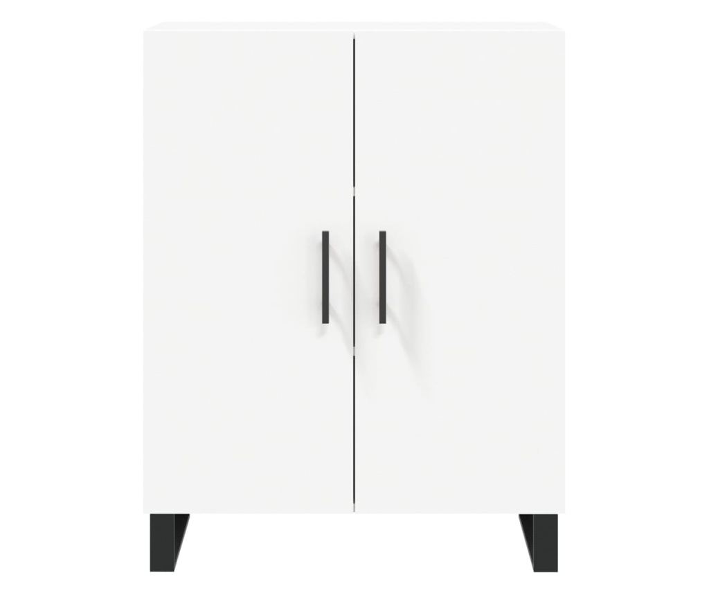 Ormarić, bijeli, 69,5x34x90 cm, kompozitno drvo - 5