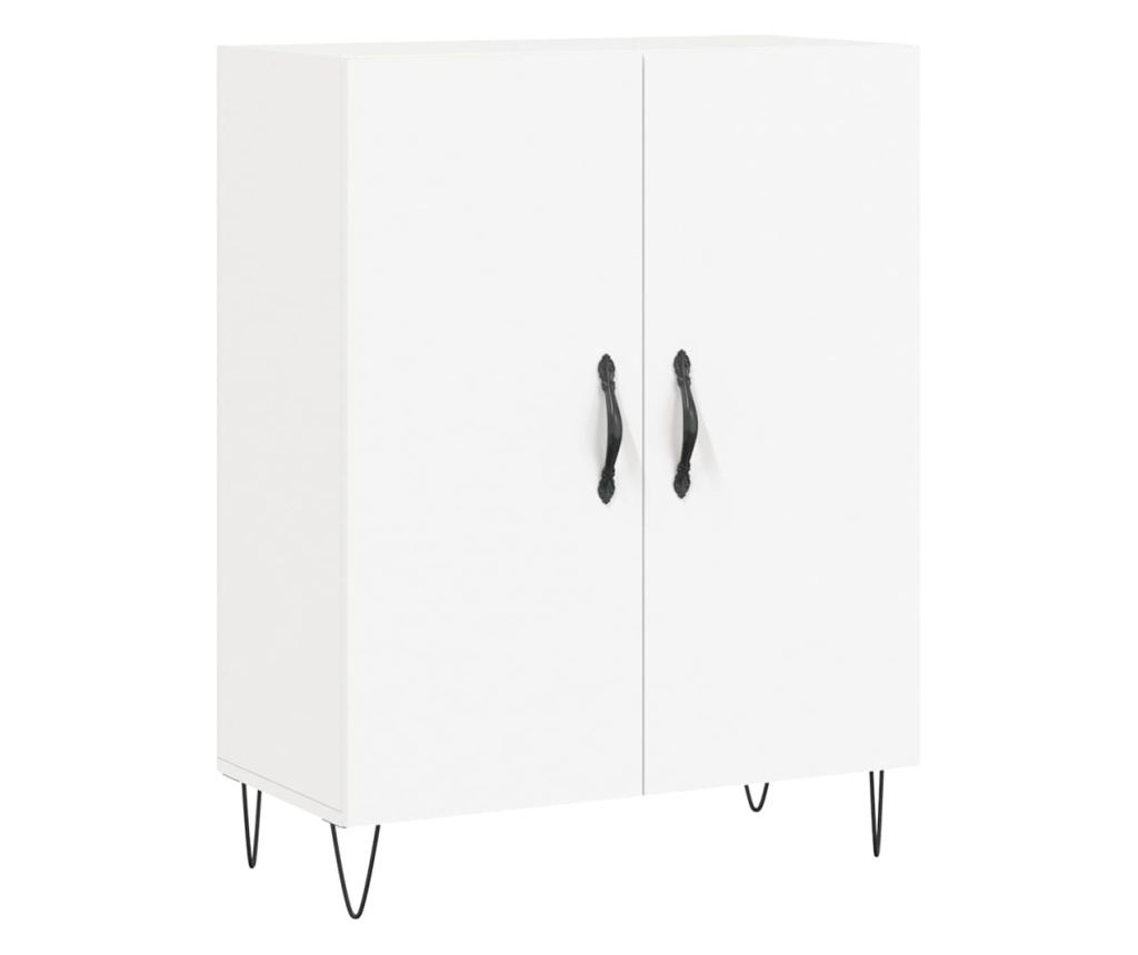 Visoka ormar, bijela, 69,5x34x180 cm, kompozitno drvo - 7