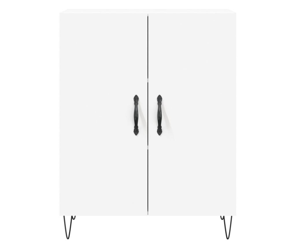 Visoka ormar, bijela, 69,5x34x180 cm, kompozitno drvo - 8