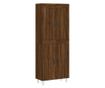 Visoka ormar, smeđi hrast, 69,5x34x180 cm, kompozitno drvo thumbnail 2