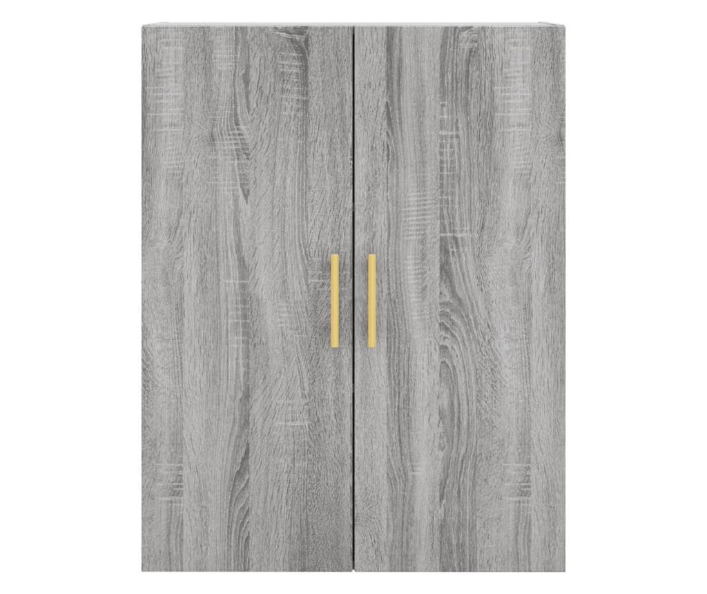 Zidni ormarići, 2 kom, boja hrasta Sonoma, 69,5x34x90 cm - 6