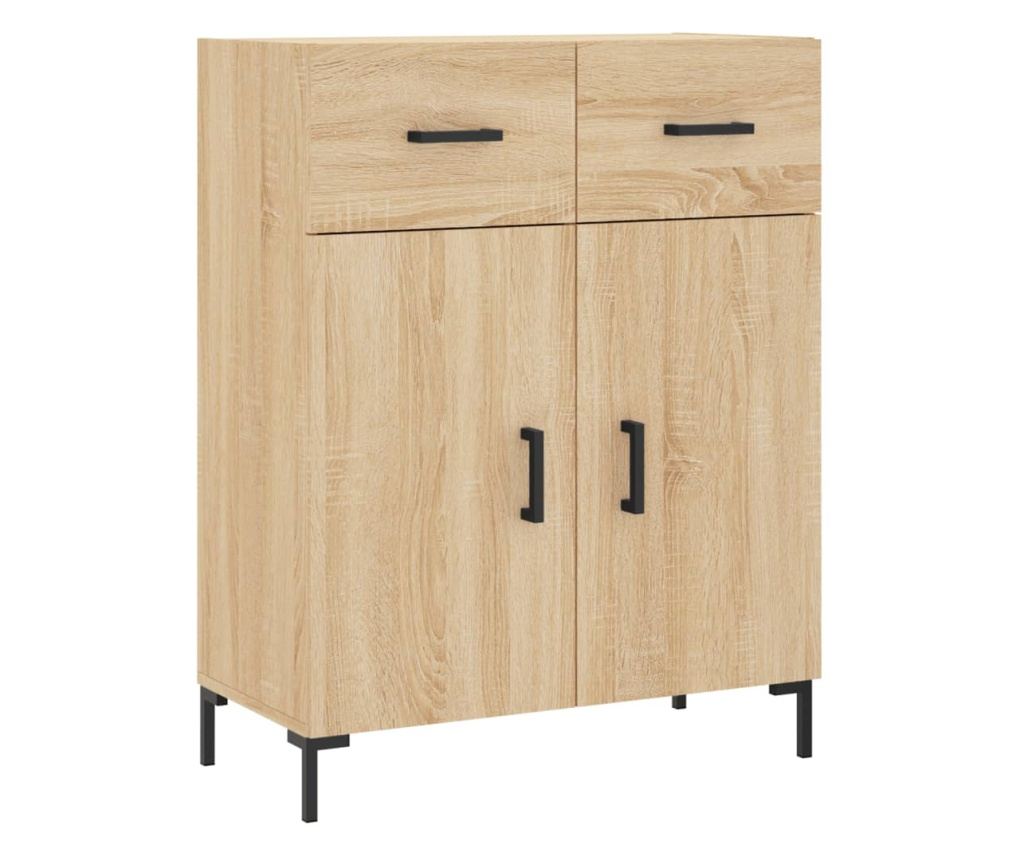 Visoki ormar, sonoma hrast, 69,5x34x180 cm, kompozitno drvo - 7