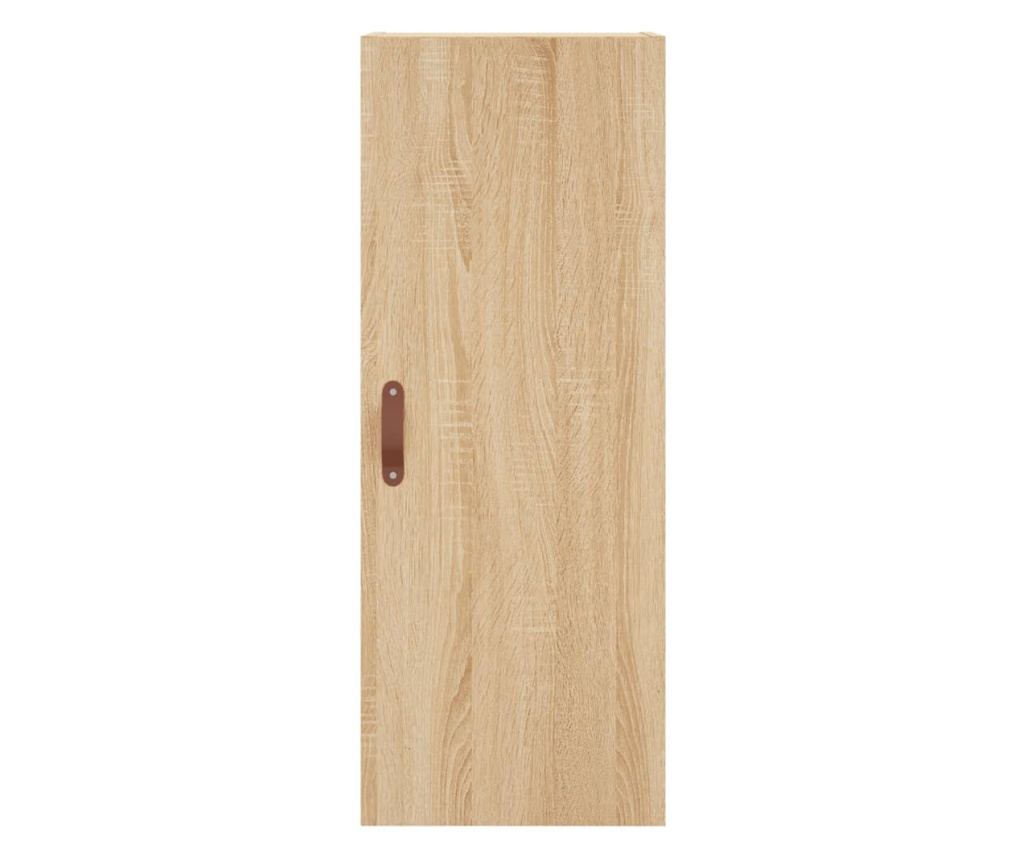 Visoka ormar, hrast sonoma, 34,5x34x180 cm, obrađeno drvo - 8