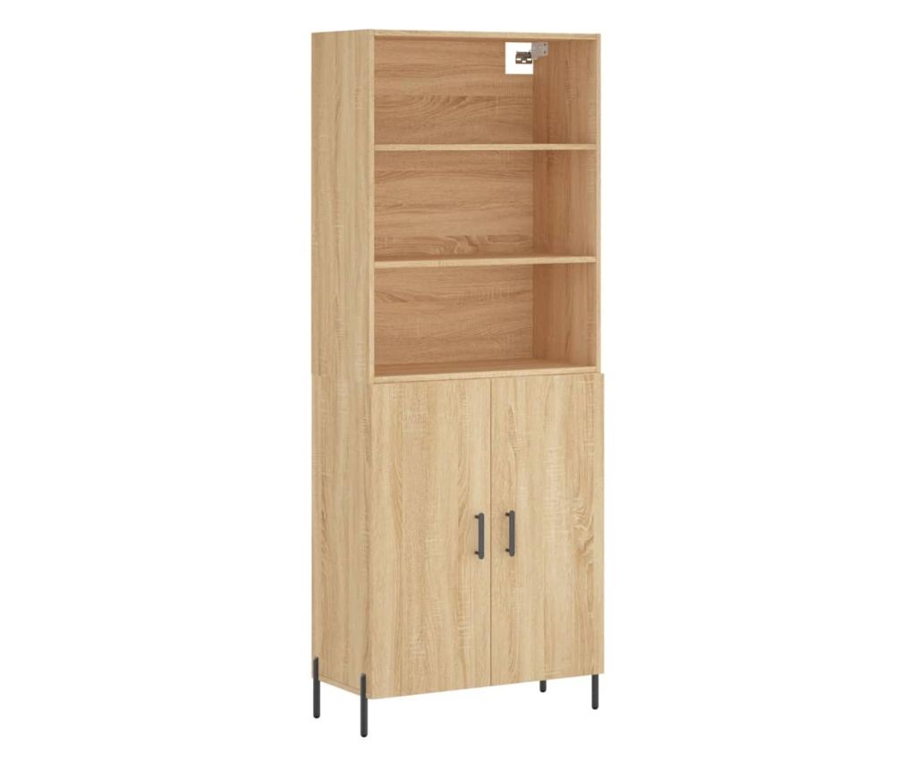 Visoki ormar, sonoma hrast, 69,5x34x180 cm, kompozitno drvo - 2