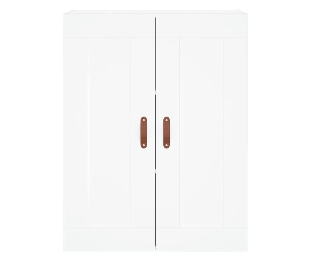 Visoka ormar, bijela, 69,5x34x180 cm, kompozitno drvo - 6