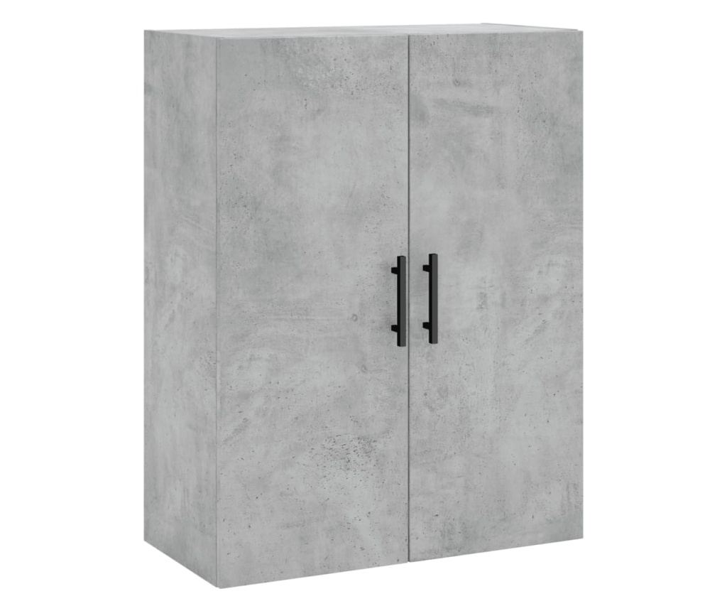 Zidni ormarić, betonsko siva, 69,5x34x90 cm - 2