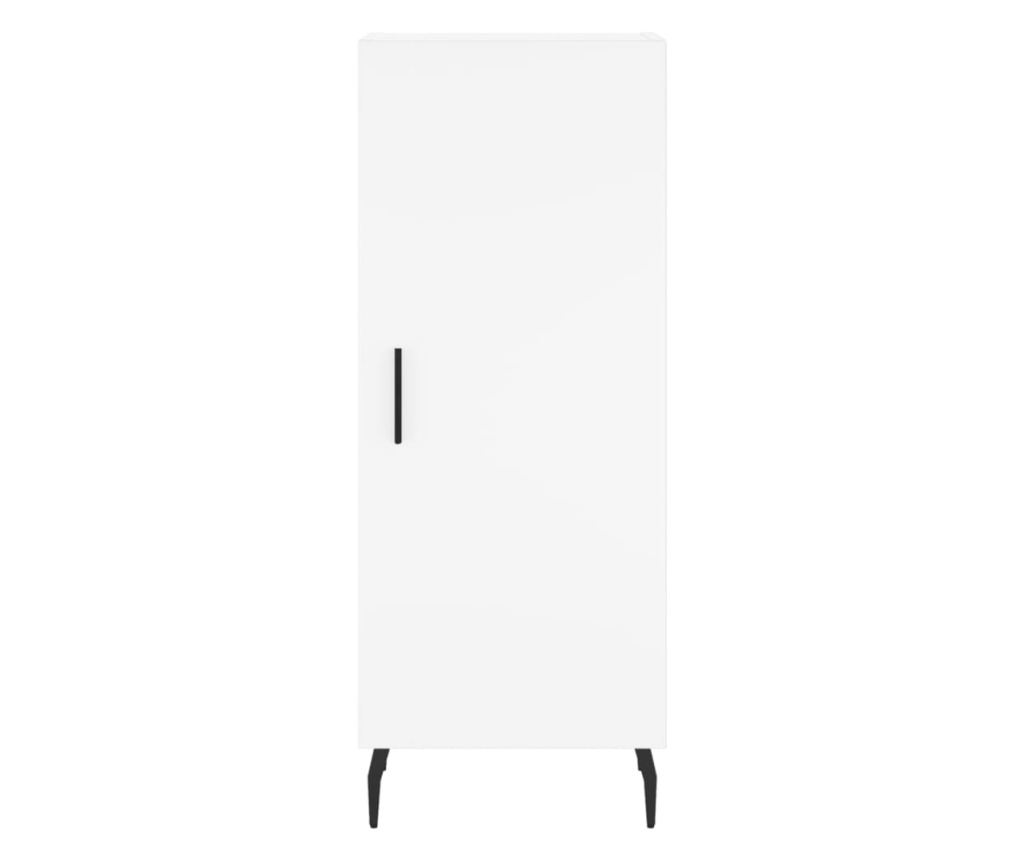 Visoka ormar, bijela, 34,5x34x180 cm, obrađeno drvo - 8