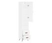 Visoki ormar, bijeli, 34,5x34x180 cm, konstruirano drvo thumbnail 4
