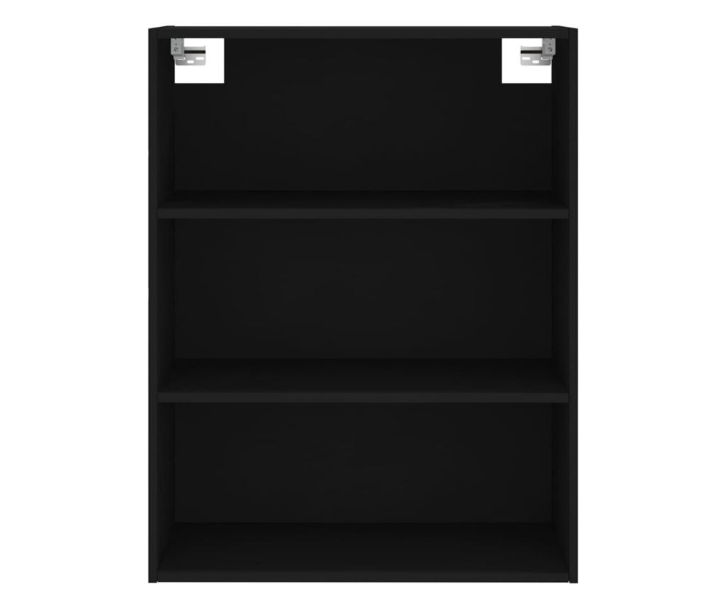 Visoki ormar, crni, 69,5x34x180 cm, kompozitno drvo - 6