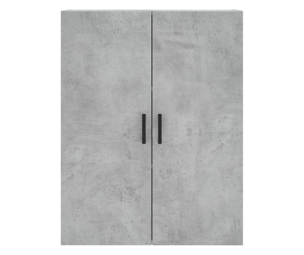 Visoki ormar, betonsko siva, 69,5x34x180 cm, kompozitno drvo - 6