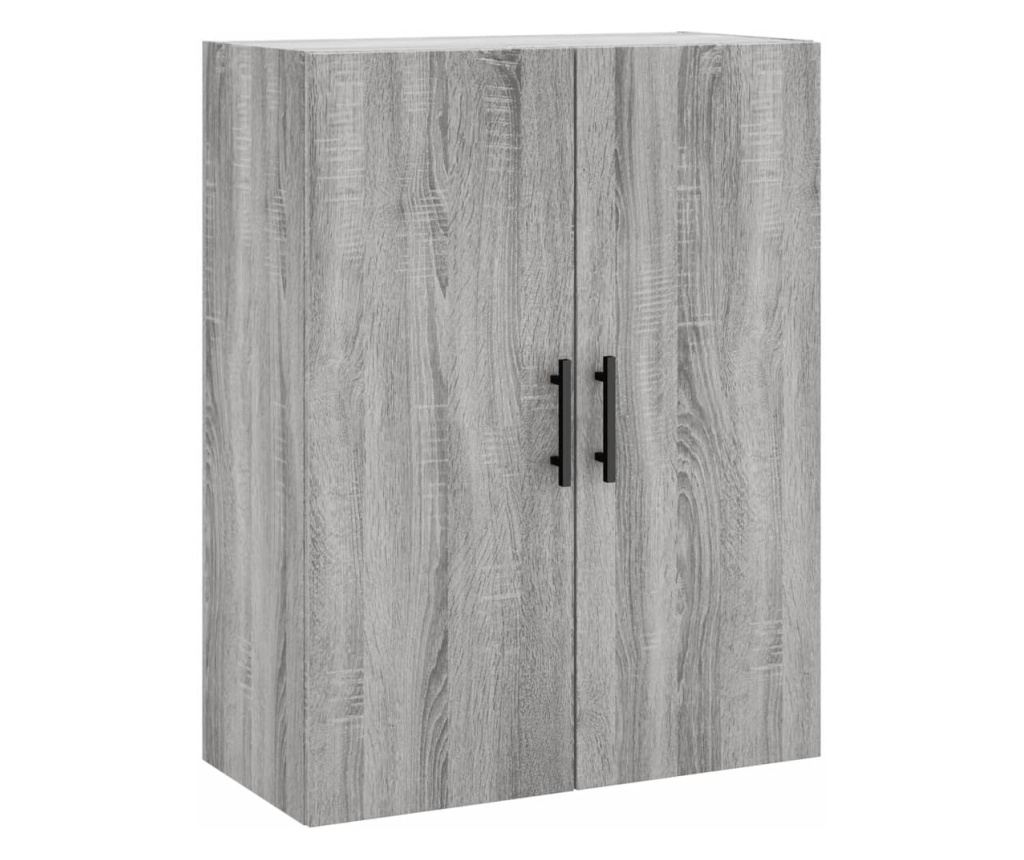 Visoki ormar, sonoma siva, 69,5x34x180 cm, konstruirano drvo - 5
