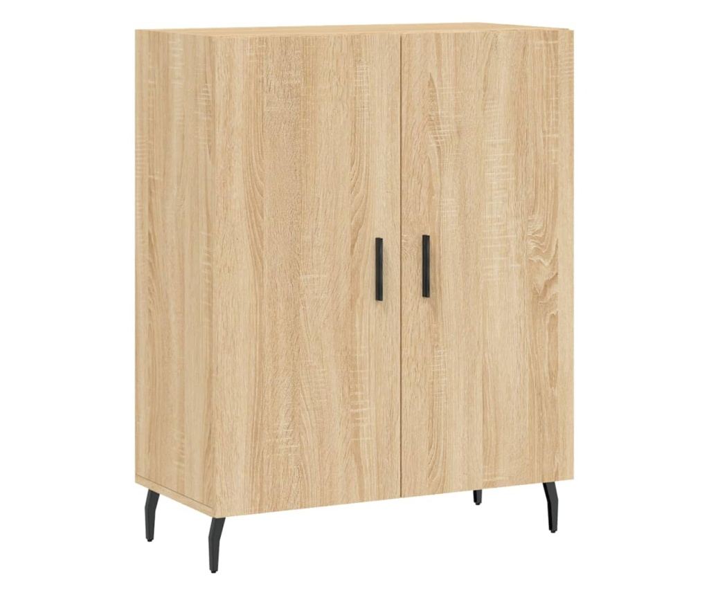 Visoki ormar, sonoma hrast, 69,5x34x180 cm, kompozitno drvo - 7