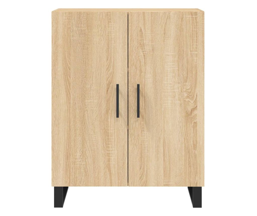 Visoki ormarić, sonoma hrast, 69,5x34x180 cm, kompozitno drvo - 8