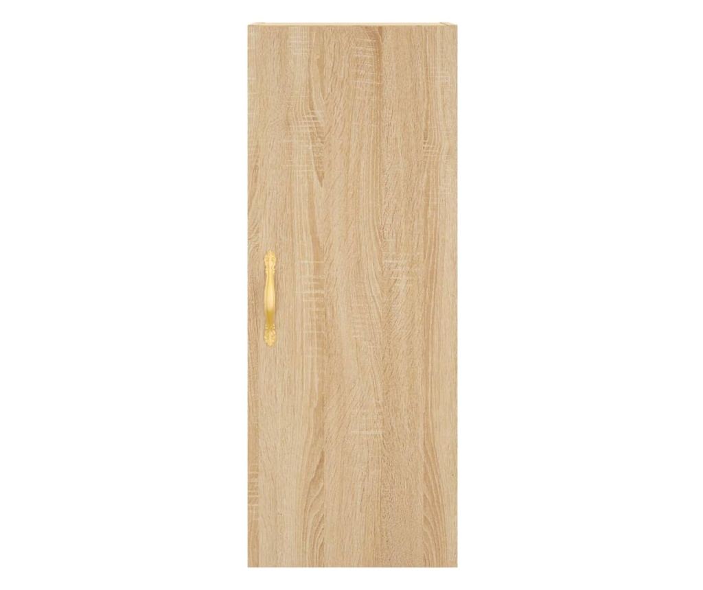 Visoka ormar, hrast sonoma, 34,5x34x180 cm, obrađeno drvo - 8