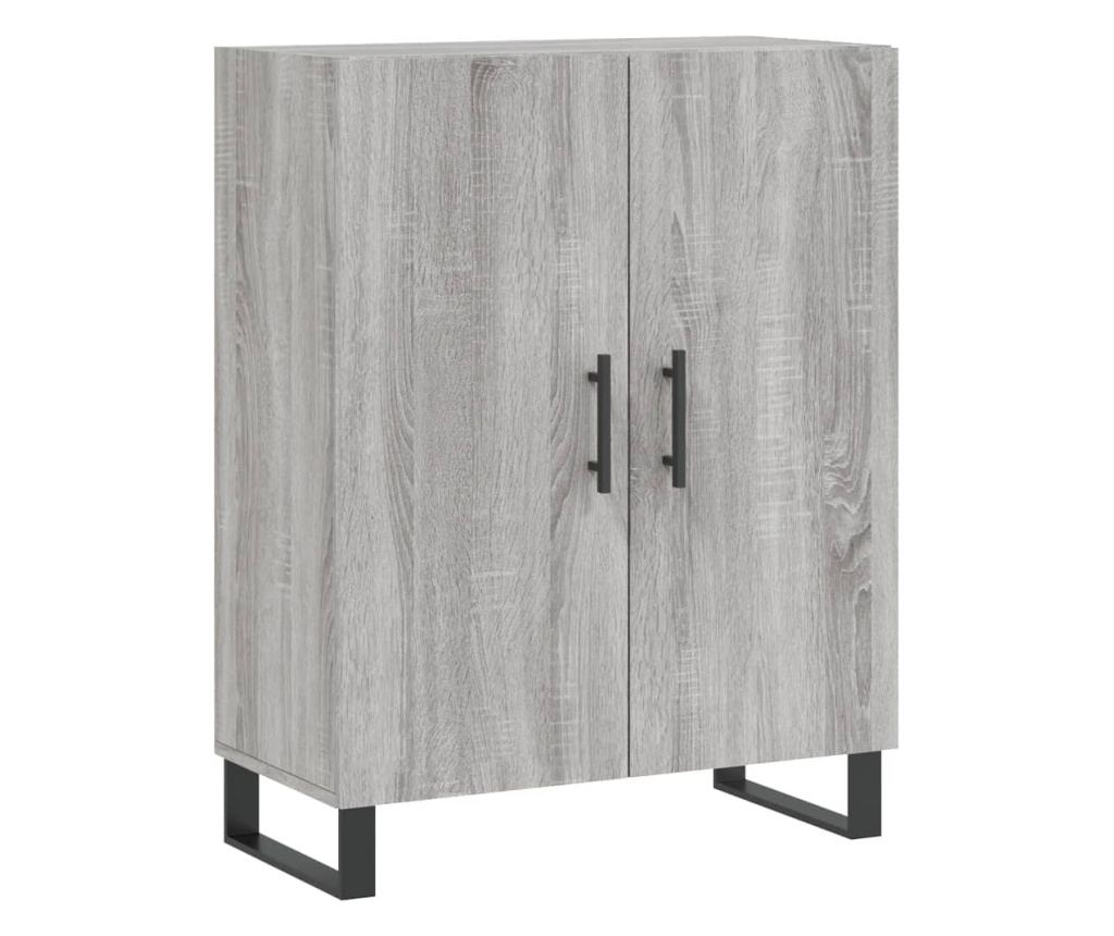 Visoki ormar, sonoma siva, 69,5x34x180 cm, kompozitno drvo - 7