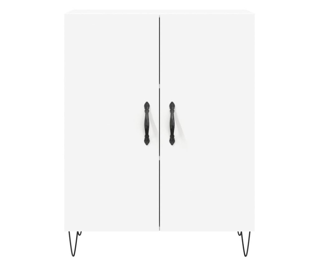 Visoka ormar, bijela, 69,5x34x180 cm, kompozitno drvo - 8