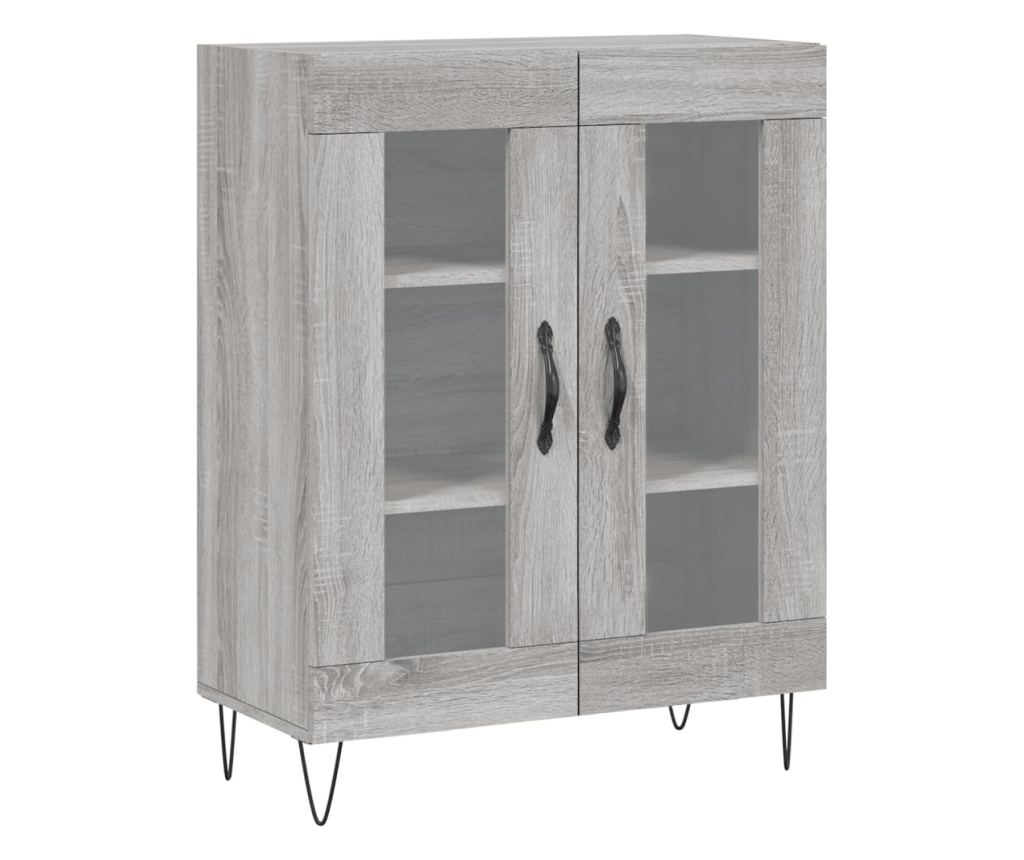 Visoki ormar, Sonoma hrast, 69,5x34x180 cm, kompozitno drvo - 7