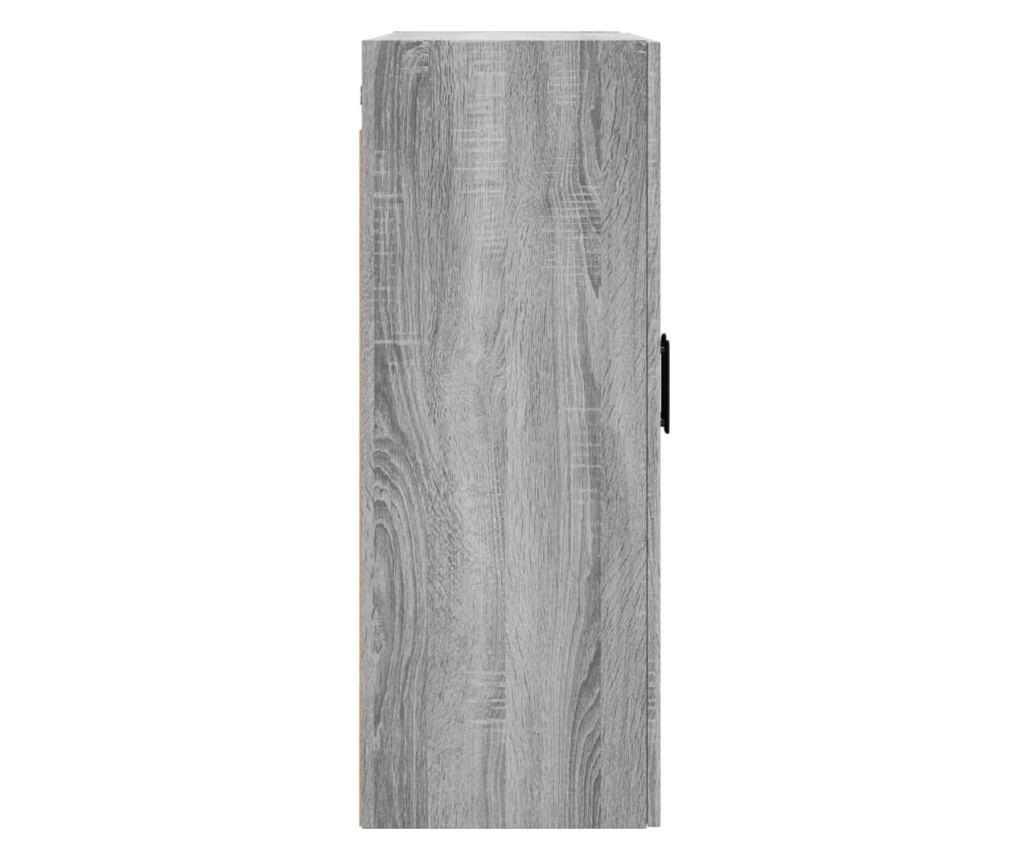 Zidni ormarići, 2 kom, boja hrasta sonoma, 69,5x34x90 cm - 7