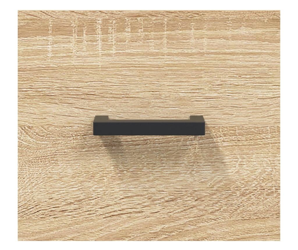 Стенна нощна шкафче, дъб сонома, 35x35x20 см - 9