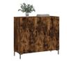 Komoda, dimljeni hrast, 90x34x80 cm, kompozitno drvo thumbnail 3