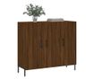 Komoda, smeđi hrast, 90x34x80 cm, kompozitno drvo thumbnail 3