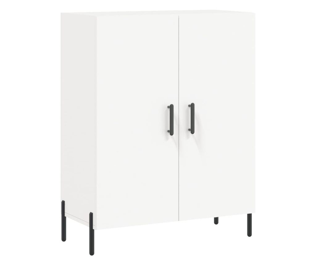 Ormarić, bijeli, 69,5x34x90 cm, kompozitno drvo - 2