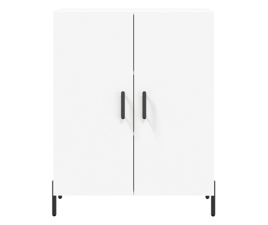 Ormarić, bijeli, 69,5x34x90 cm, kompozitno drvo - 5