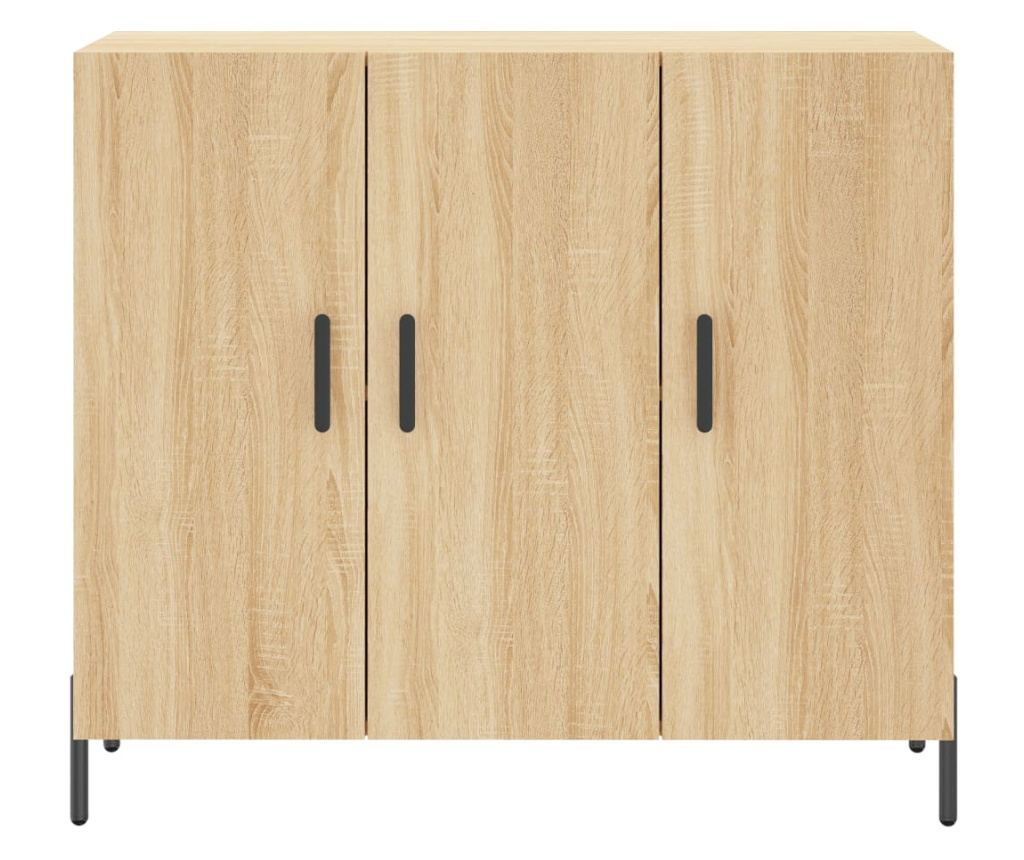 Ormarić, boja hrasta Sonoma, 90x34x80 cm, kompozitno drvo - 6