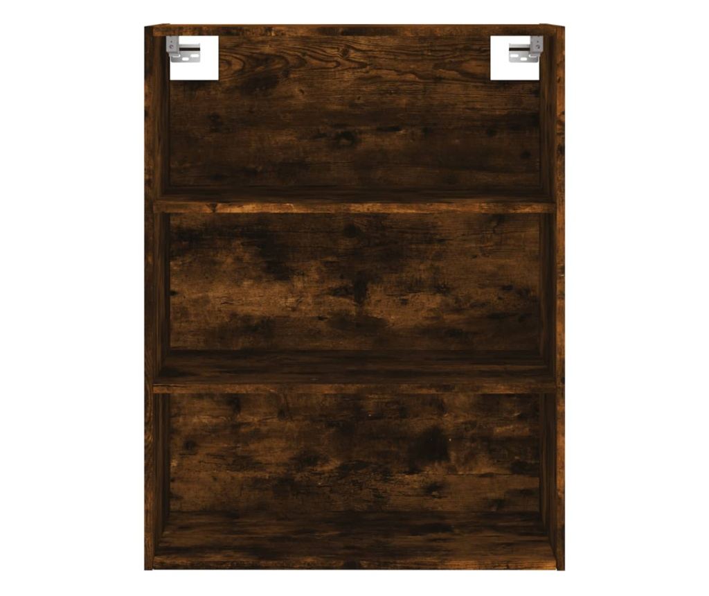 Visoka ormar, dimljeni hrast, 69,5x34x180, kompozitno drvo - 6