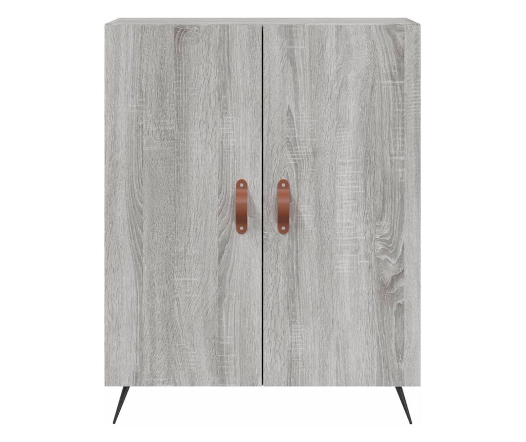 Visoki ormar, sonoma siva, 69,5x34x180 cm, kompozitno drvo - 8