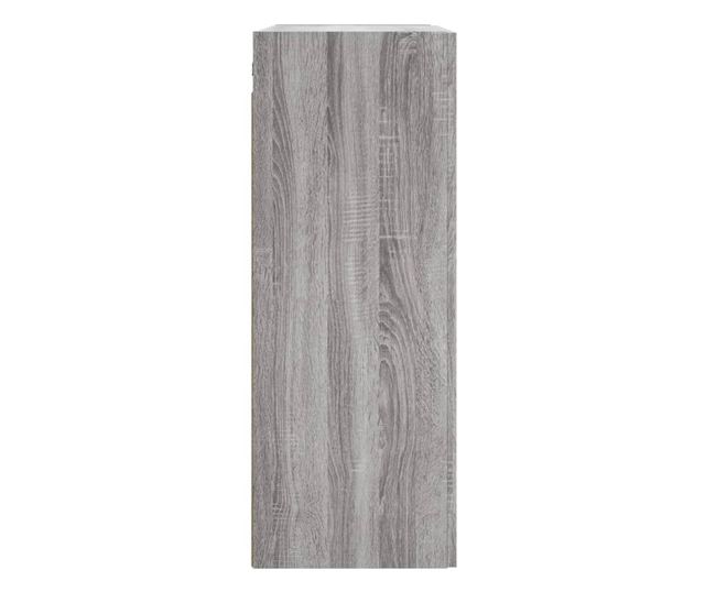 Стенни шкафове, 2 бр, сив сонома, инженерно дърво