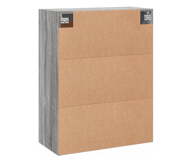 Стенни шкафове, 2 бр, сив сонома, инженерно дърво