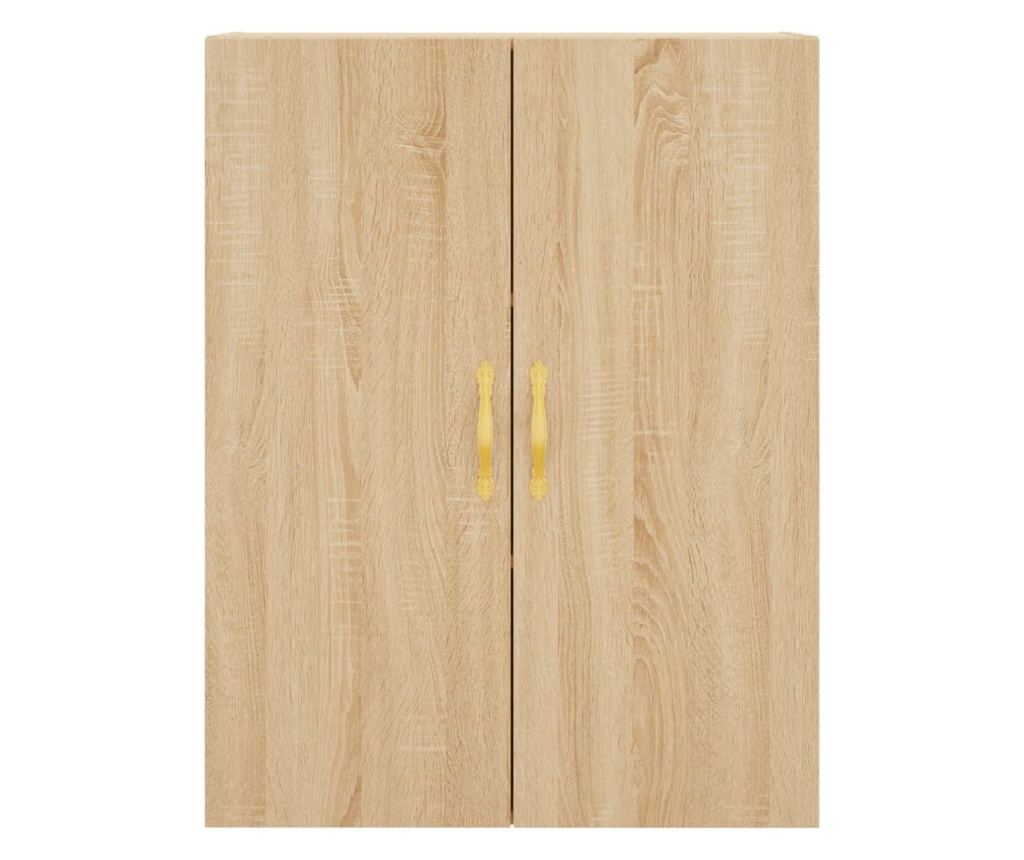 Visoka ormar, hrast sonoma, 69,5x34x180 cm, kompozitno drvo - 6