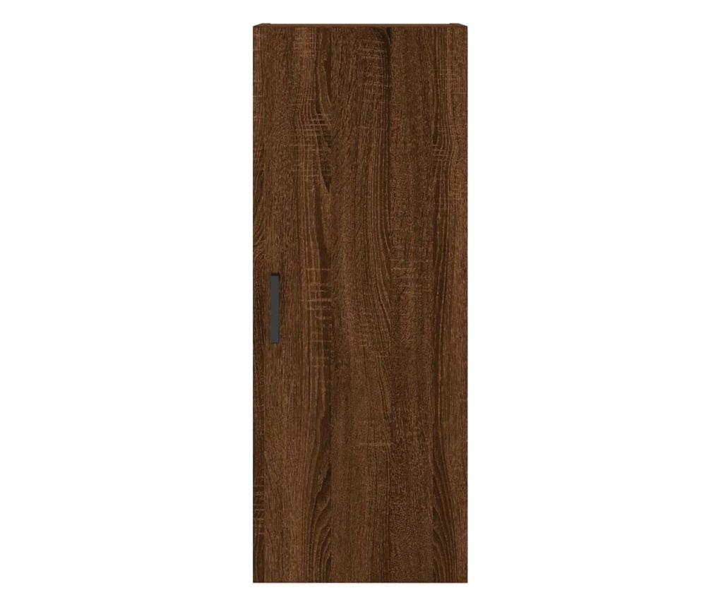 Visoka ormar, smeđi hrast, 34,5x34x180 cm, obrađeno drvo - 8