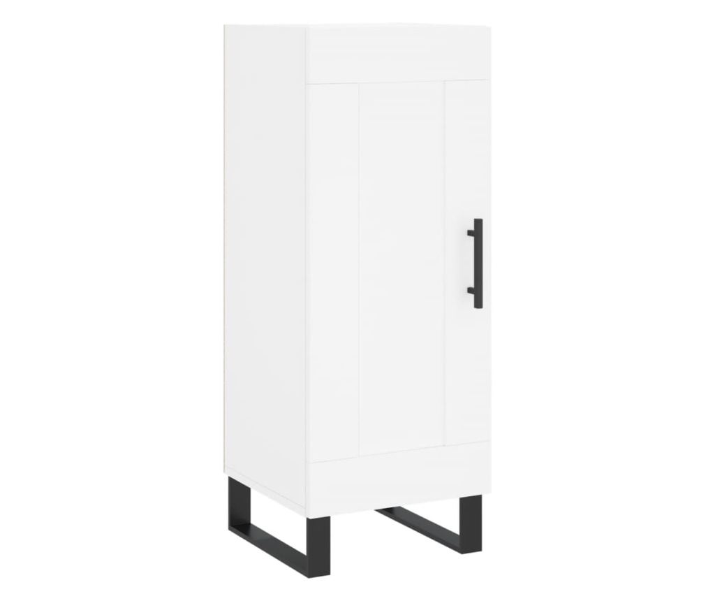 Ormarić za posluživanje, bijeli, 34,5x34x90 cm, kompozitno drvo - 2