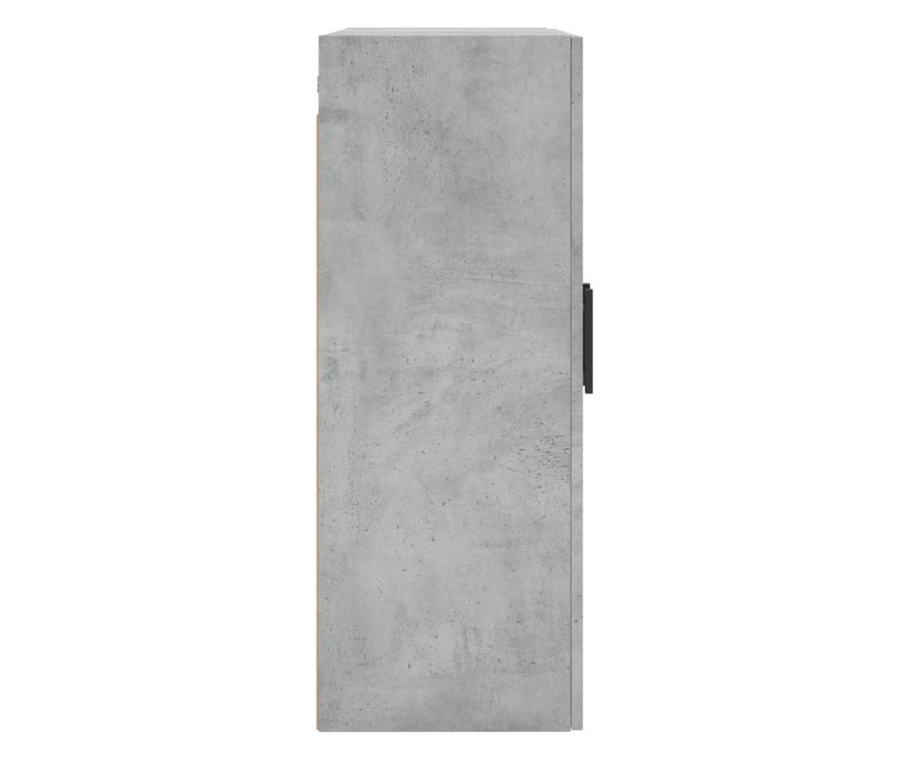 Zidni ormarić, betonsko siva, 69,5x34x90 cm - 8
